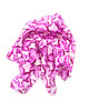 apaszki Apaszka Jedwabna Pink Leaves