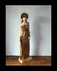 figurki i rzeźby Rzeźba ceramiczna - Figura w sukni