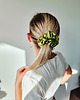 gumki do włosów Gumka jedwabna, scrunchie, frotka juicy apple MAXI