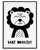 plakaty Plakat motywacyjny dla dziecka LEW