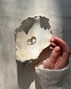 pojemniki na biżuterię Ceramiczna ostryga na obrączki, kolczyki, palo santo i drobne pamiątki
