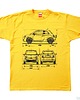 t-shirty męskie koszulka FIAT 500 NEW YELLOW tshirt