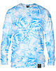 bluza bez kaptura damska Bluza Bez Kaptura Damska DR.CROW Peonies Blue