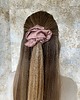 gumki do włosów Gumka scrunchie 100% wiskoza róż