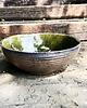umywalki Umywalka Ceramiczna Nablatowa Ręcznie Robiona w Ciemnej Butelkowej Zieleni