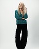 swetry damskie  Alpaka sweter Liliana - morski