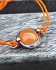 bransoletki wire wrapping Karneol - bransoletka sznurkowa