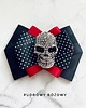broszki Niesamowita Brosza z Czaszką wysadzaną kryształkami