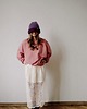 czapki damskie Czapka Puffy z wełny merino  premium multicolour  oversize