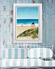 plakaty Beztroskie wakacje - plakat 50x70 cm - dziewczyna na plaży