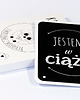 akcesoria dziecięce - różne Black&White - Moja Ciąża - Karty do zdjęć