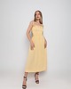sukienki midi damskie Sukienka muślinowa Daisy yellow butter