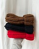 czapki damskie Gruba wełniana czapka beanie 100% wełna handmade