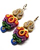 kolczyki soutache Sutaszowe kolczyki AGUEDA
