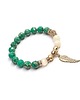 bransoletki z kamieni naturalnych Kolekcja Rich - Green and ivory /19.03.22/