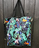 torby XXL Torba na ramię XXL - print zaczarowany ogród