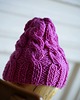 czapki damskie Czapka Big Snow  Magenta