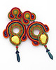 kolczyki soutache Jesienne boho kolczyki