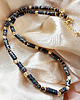 korale Nuit Doree- Ręcznie wykonany, naszyjnik jaspis