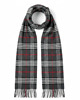 tuby i kominy Szalik Męski szal szary czarny prezent w kratkę elegancki