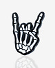 przypinki Pins "Long live rock'n'roll"