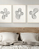 plakaty Zestaw 3  geometrycznych plakatów liniowych, do salonu, sypialni.
