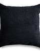 poduszki plecione Cord Slim czarna poduszka dekoracyjna 45x45