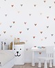 naklejki ścienne do pokoju dziecka Naklejki samoprzylepne  Akwarelowe Serca na ścianę A64