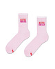 skarpetki damskie Jasnoróżowe skarpetki damskie, długie skarpety sportowe - BESTIES FOREVER