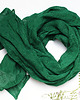 szale damskie Szalik lniany damski, lniany szal na jesień, ZIELONY
