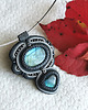 wisiory Amulet z Labradorytami "Faith"