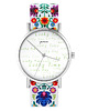 zegarki damskie Zegarek - Lucky time, day - folk biały, nato