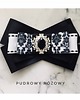 broszki Brosza  Glamour  Black & White NEW
