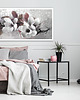 obrazy OBRAZ NA PŁÓTNIE - KWIATY MAGNOLIE 150x60cm
