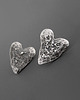 kolczyki srebrne Kolczyki Serca - srebro