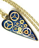 wisiory Wisior serce Sweet Heart Bronze (Blue) I
