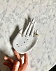 pojemniki na biżuterię Ceramiczna Łapka Handmade Talerzyk na Biżuterię Dalmatyńczyk