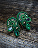 kolczyki soutache Isobelle - kolczyki sutasz