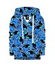 bluzy dla dziewczynki Bluza Zamek Dziewczynka DR.CROW Kaczki Blue
