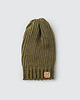 czapki damskie Czapka beanie z wełny merynosa handmade ZIELONA