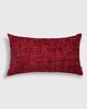 poduszki plecione Bordowa Poduszka Dekoracyjna Stella 50x30 - melanż