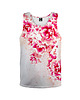 t-shirty dla dziewczynki Bokserka Top Girl DR.CROW Beautiful Flowers Red