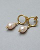 kolczyki pozłacane Kolczyki pozłacane Pearls [peach] perły vol. 26 