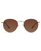 okulary damskie Okulary Meller Yster Gold Kakao