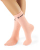 skarpetki damskie Skarpetki do jogi/pilates/fitness IDEAL GRIP - peach sorbet