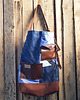 torby XXL Torba shopper patchwork denim