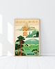 grafiki i ilustracje PLAKAT japoński, Japonia ilustracja,  travel poster