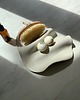 pojemniki na biżuterię Ceramiczna Rzeźba Fala na Biżuterię Pearl White
