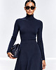 topy damskie Bluzka granatowy YY500107