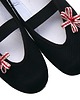 buty różne Czerwone maleństwa (buty + broszki)
